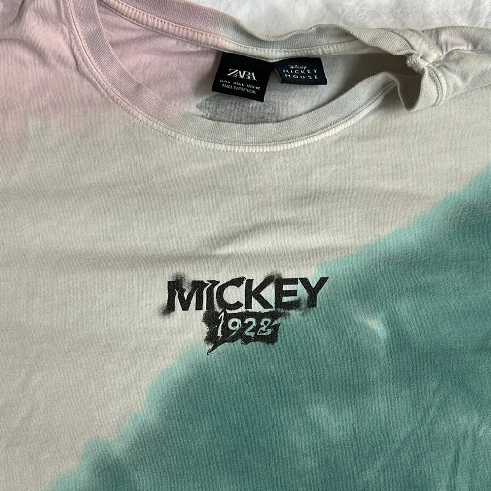Zara Pastel Mickey 1928 Tee